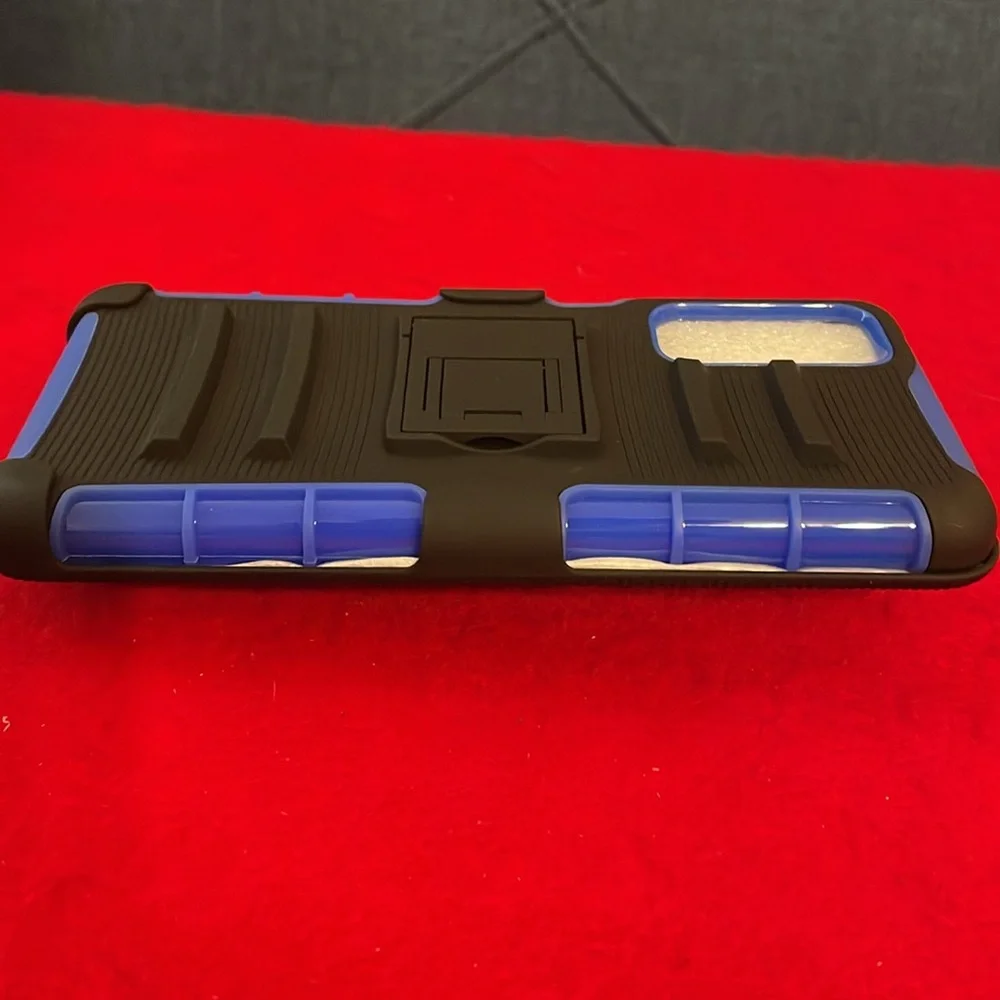 Samsung Galaxy S 20 FE Phone Protector-Holster Blue/Black